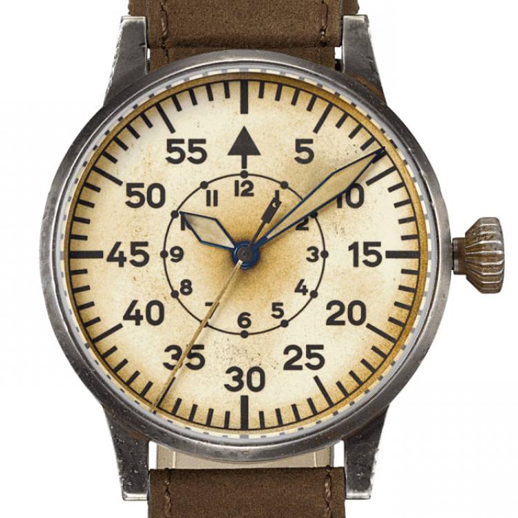 Laco Watch Pilot Watch Original Graz Erbstuck - Cream