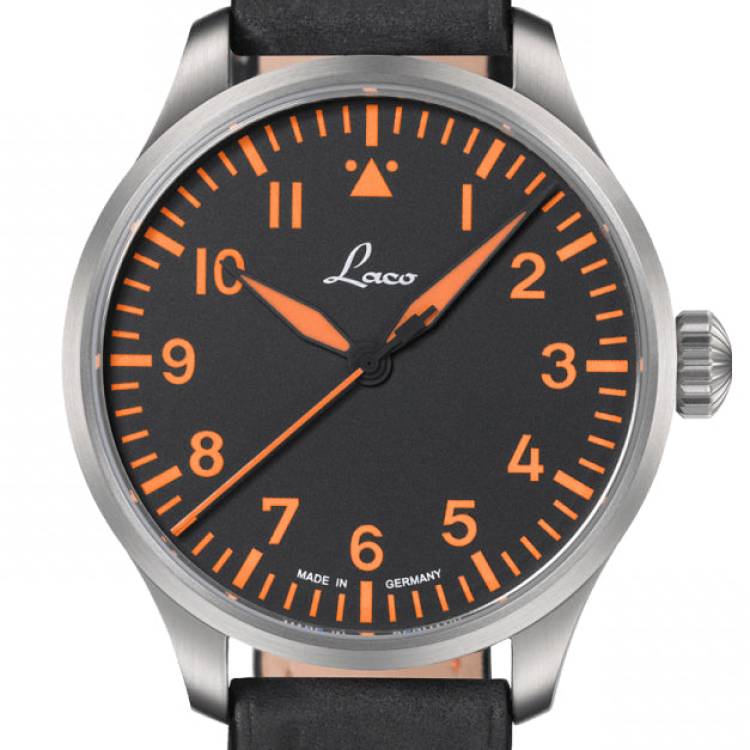 Laco Watch Pilot Watch Basic Neapel 39 - Black