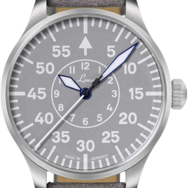Laco Watch Flieger Basic Aachen Grau 39