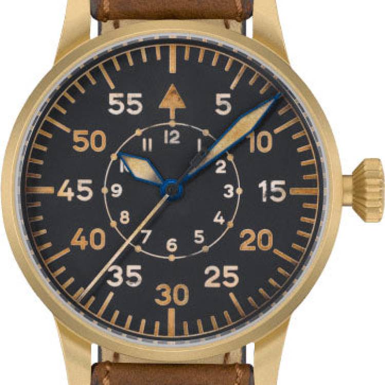 Laco Watch Pilot Original Leipzig Bronze