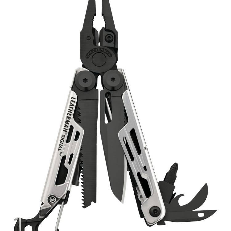Leatherman Signal Multi-Tool - Black & Silver - Silver