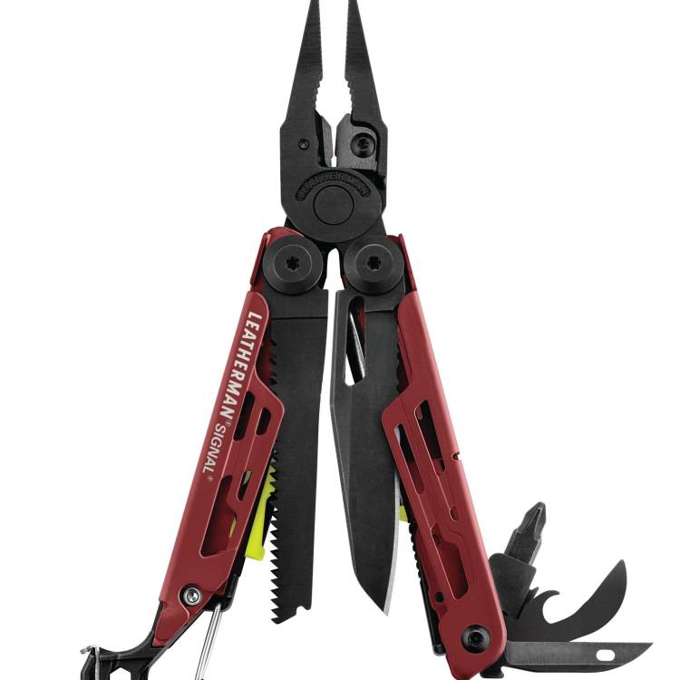 Leatherman Signal Multi-Tool - Red Cerakote - Red