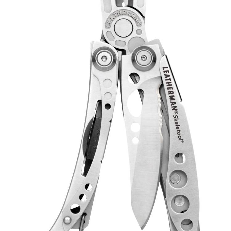 Leatherman Skeletool Pocket Multi-Tool - Stainless Steel - Silver