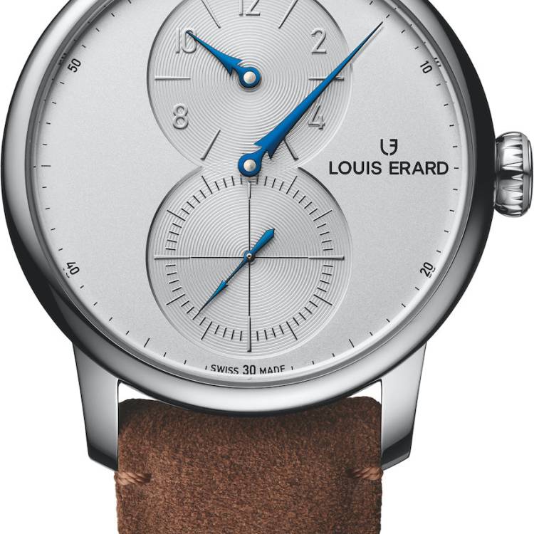 Louis Erard Watch Excellence Triptych Regulator - Silver
