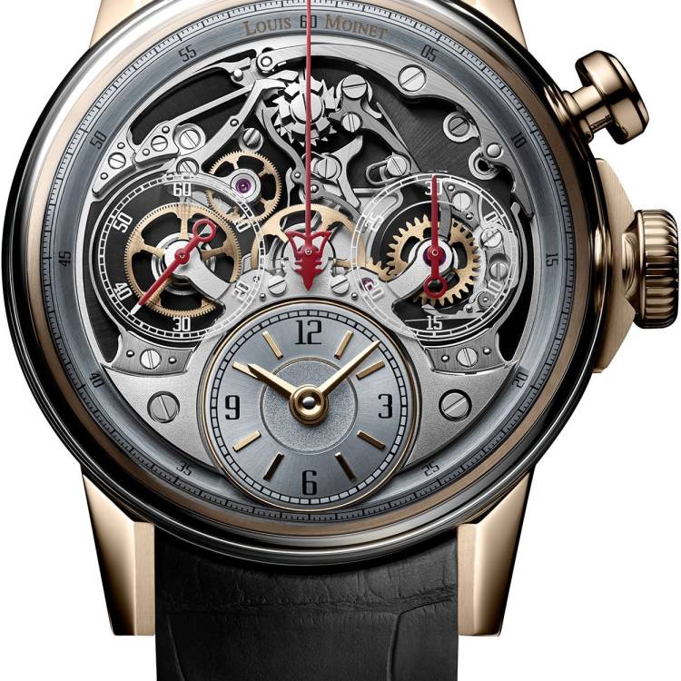 Louis Moinet Watch Memoris Spirit Limited Edition - Silver