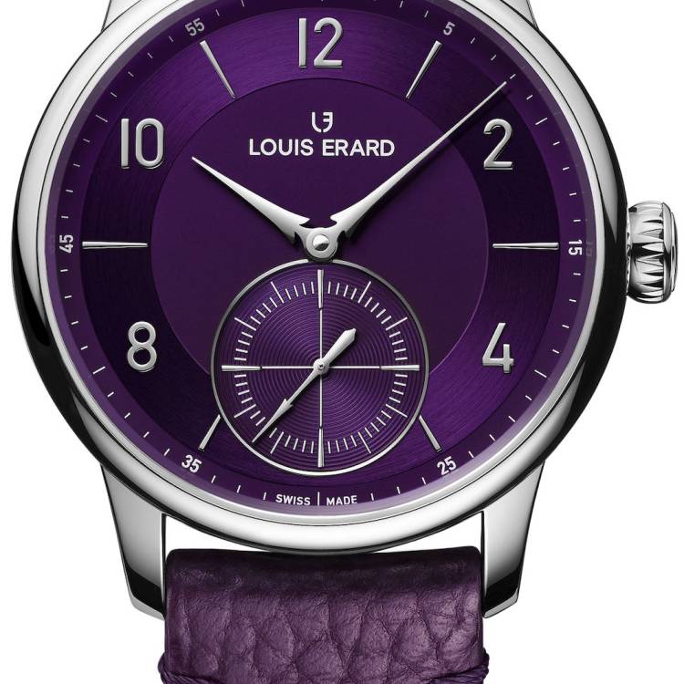 Louis Erard Watch Excellence Petite Seconde Violette