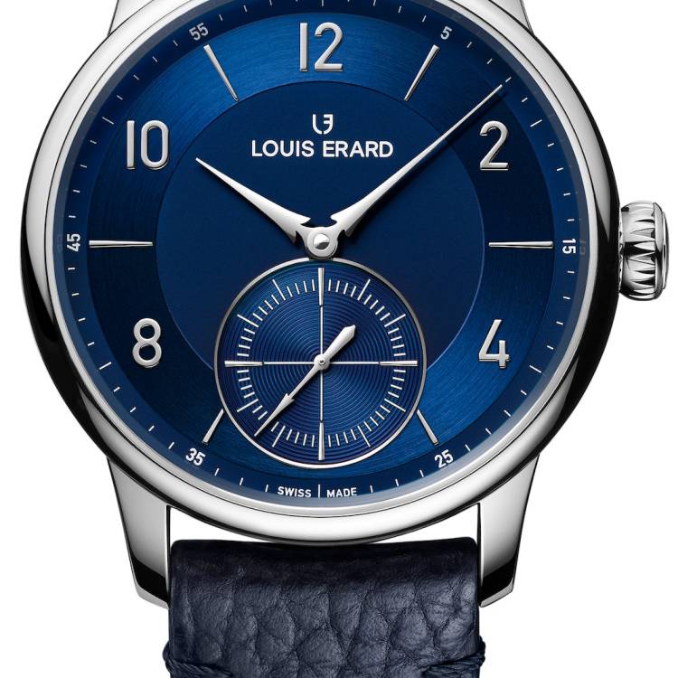 Louis Erard Watch Excellence Petite Seconde Bleu Nuit