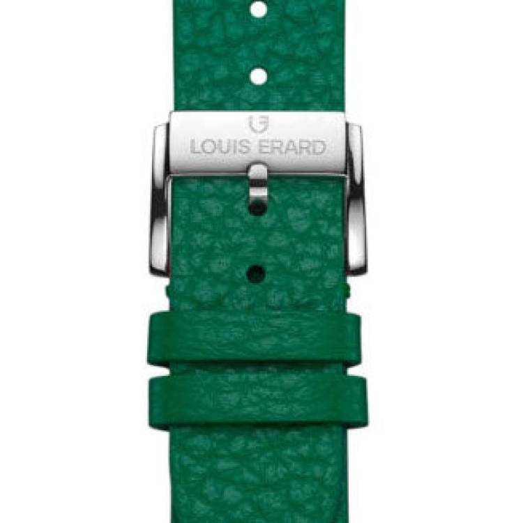 Louis Erard Strap Leather Green Grained 22/20mm - Green