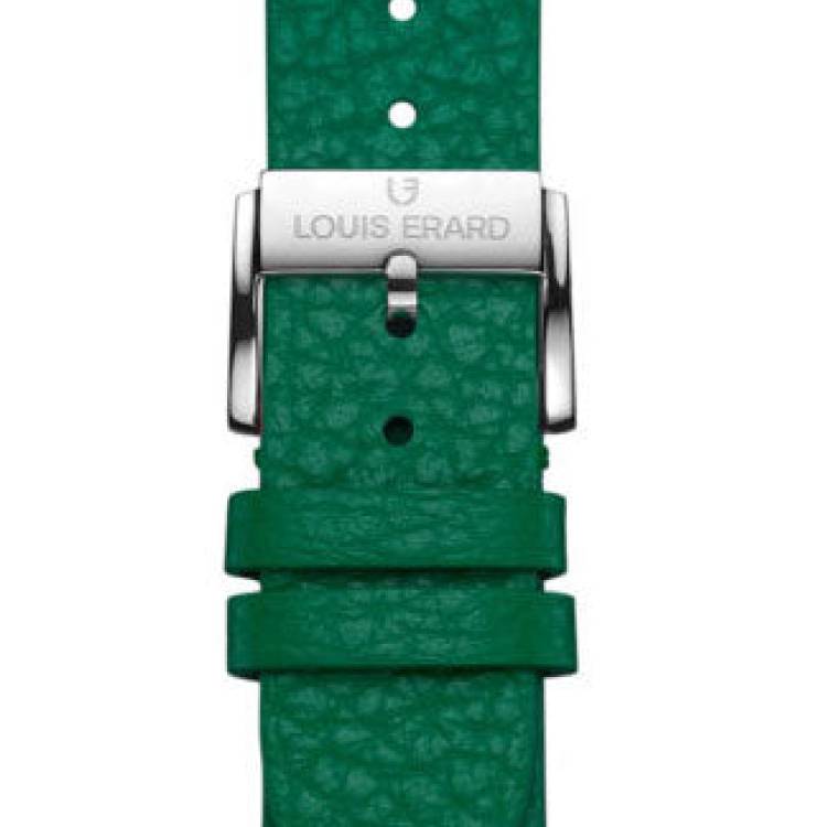 Louis Erard Strap Leather Green Grained XS 20/18mm - Green