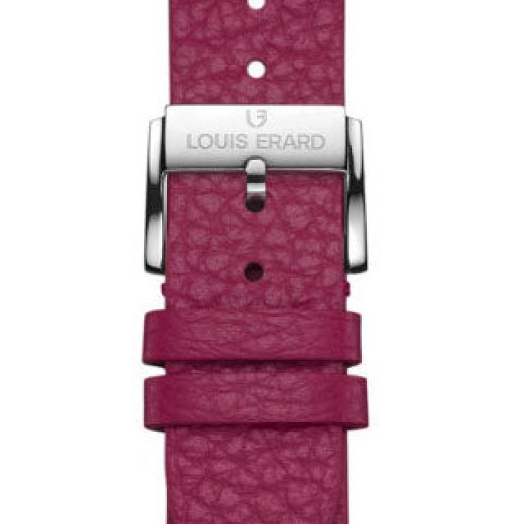 Louis Erard Strap Leather Purple Grained 22/20mm - Purple