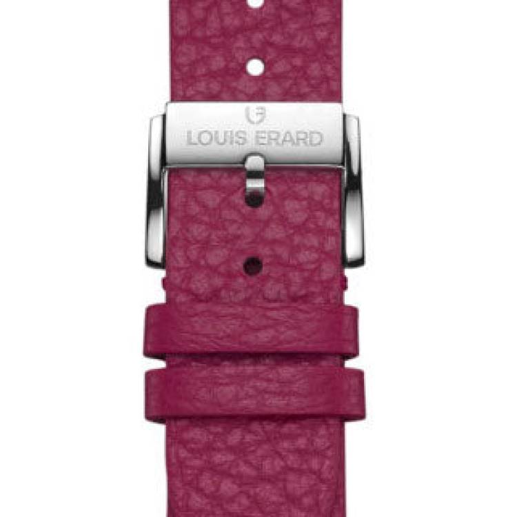 Louis Erard Strap Leather Purple Grained 20/18mm - Purple