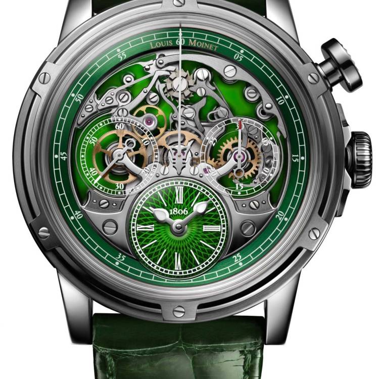 Louis Moinet Watch Memoris Superlight Green Limited Edition - Green