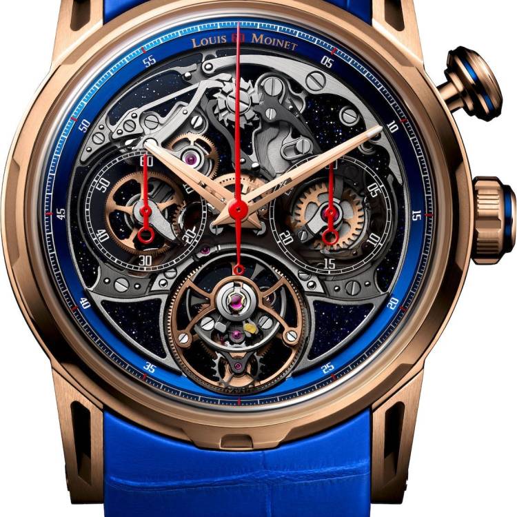 Louis Moinet Watch Impulsion Tourbillon Chronograph Limited Edition