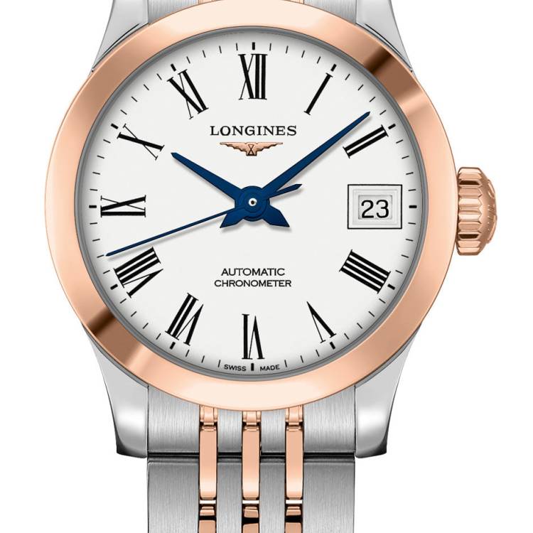 Longines Watch Record Ladies - Silver