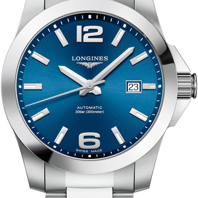 Longines Watch Conquest Mens D - Blue