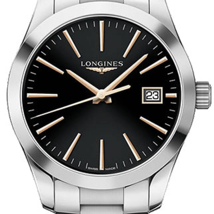Longines Watch Conquest Classic Ladies - Black