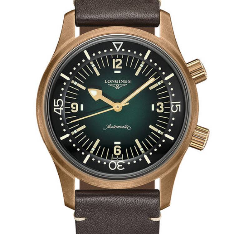 Longines Watch Legend Diver Mens - Green