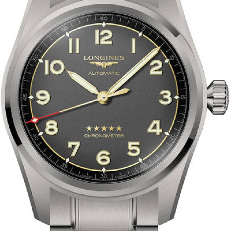 Longines Watch Spirit Titanium 42 Mens