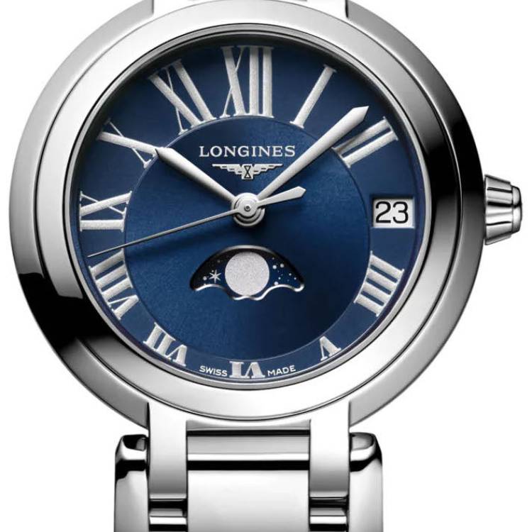 Longines Watch PrimaLuna Blue Ladies