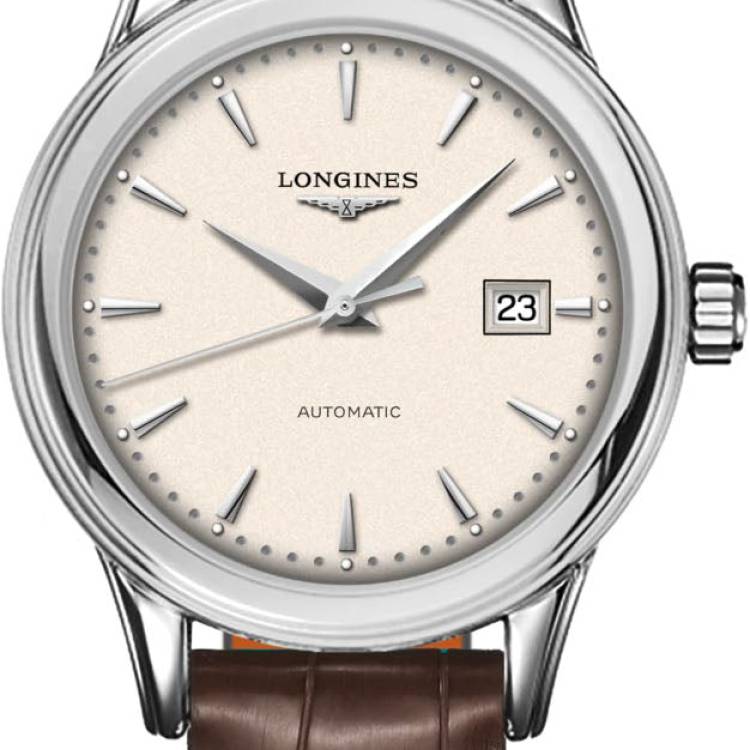 Longines Watch Flagship Ladies - Cream