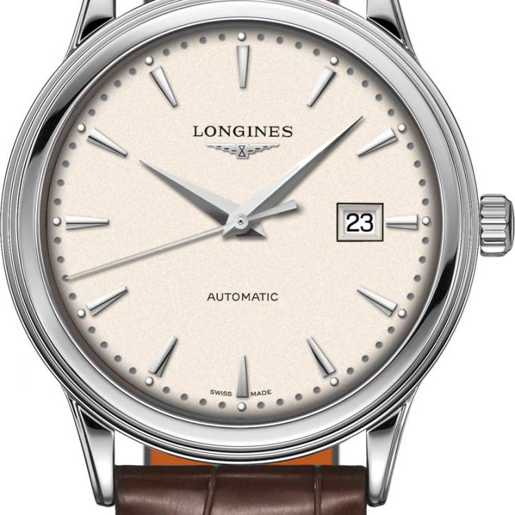 Longines Watch Flagship Mens - Cream