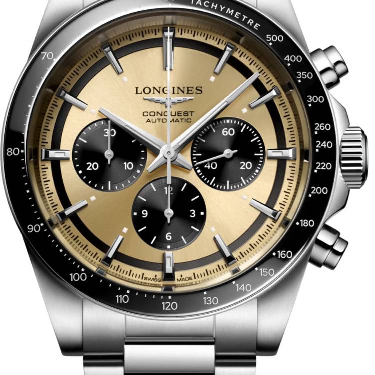Longines Watch Conquest Chronograph Mens