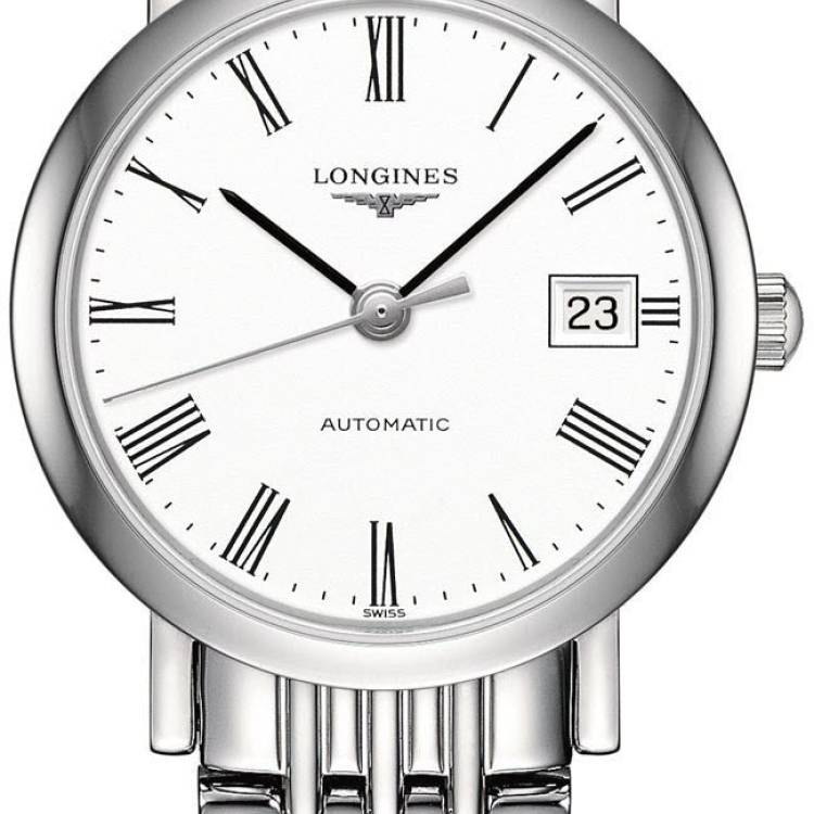 Longines Watch Elegant Collection Ladies - White