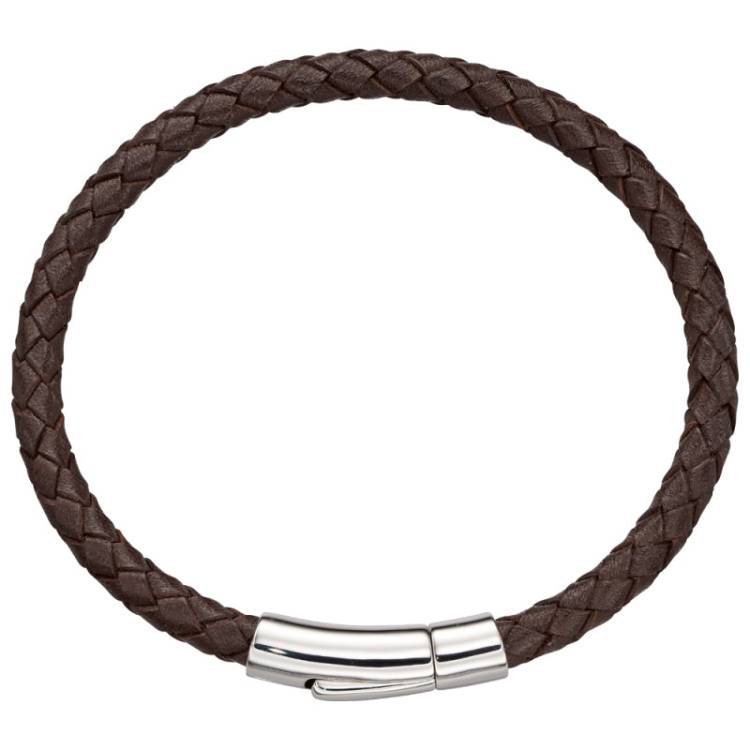 Little Star Leather Dan Mens Bracelet