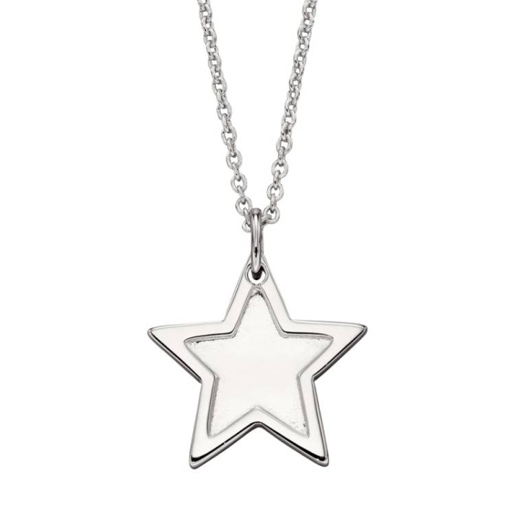 Little Star Sterling Silver Millie Star Adult Necklace