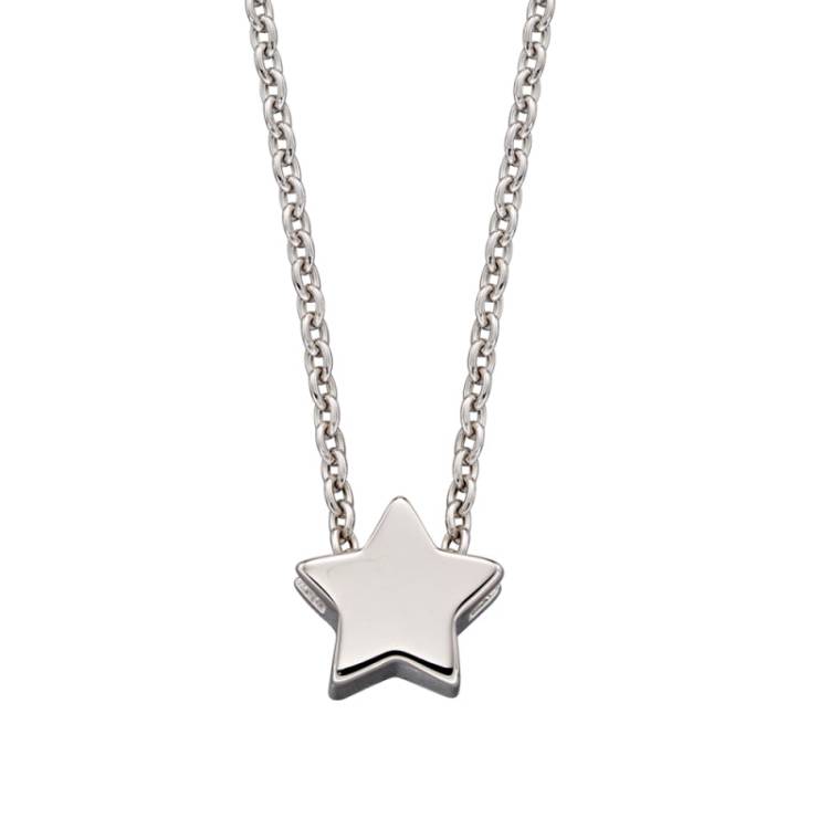 Little Star Sterling Silver Alice Star Childs Necklace