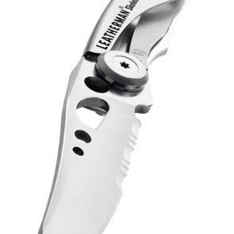 Leatherman Pocket Knife Skeletool KBx Knife Stainless - Silver