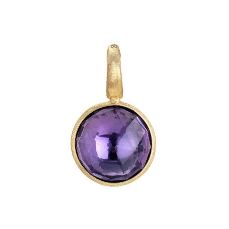 Marco Bicego Jaipur 18ct Yellow Gold Amethyst Stackable Pendant - Gold