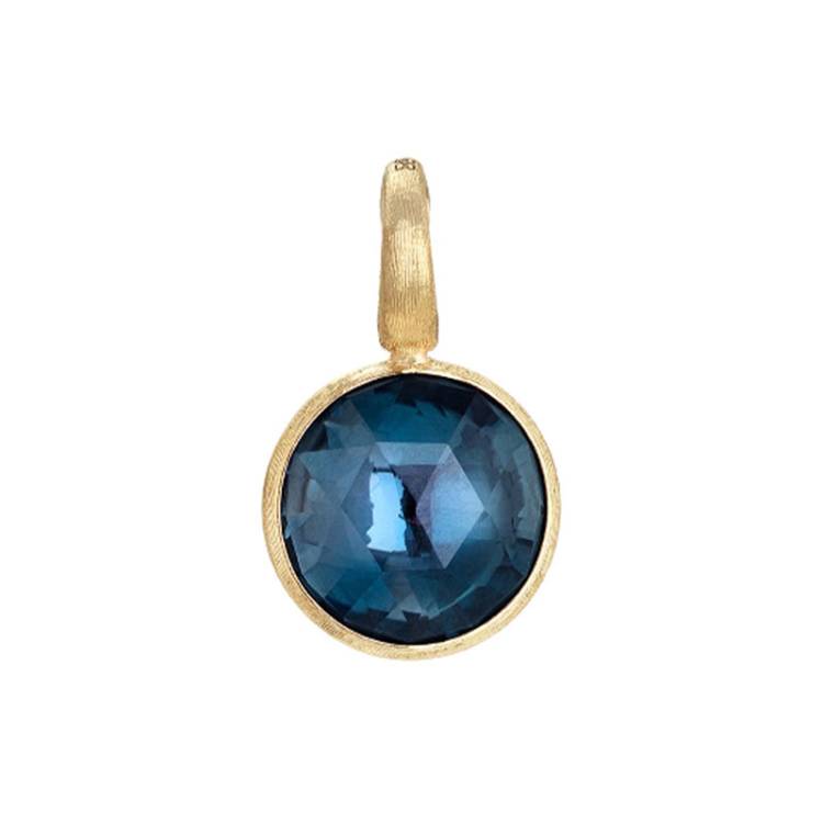 Marco Bicego Jaipur 18ct Yellow Gold London Topaz Stackable Pendant - Gold