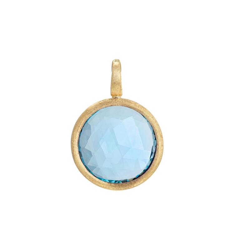 Marco Bicego Jaipur 18ct Yellow Gold Topaz Large Stackable Pendant D - Gold