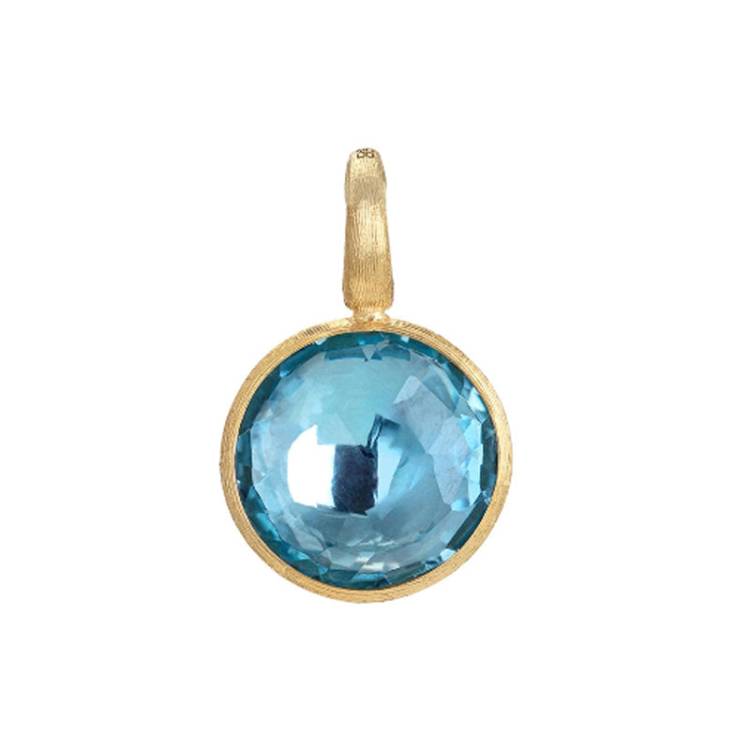 Marco Bicego Jaipur 18ct Yellow Gold Topaz Stackable Pendant - Gold