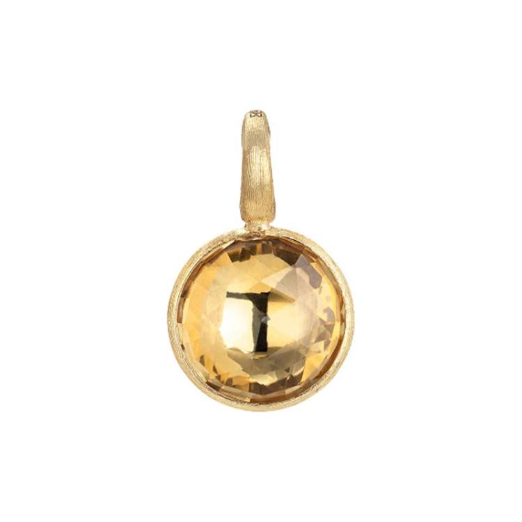 Marco Bicego Jaipur 18ct Yellow Gold Yellow Quartz Stackable Pendant - Gold