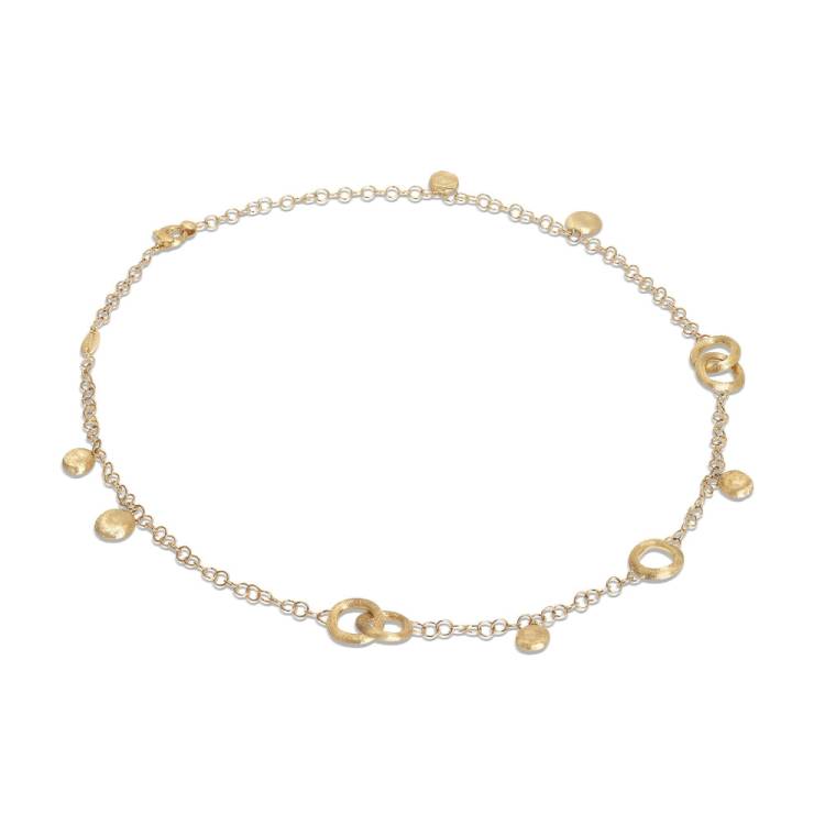 Marco Bicego Jaipur Link 18ct Yellow Gold Circle Link Necklace - Gold