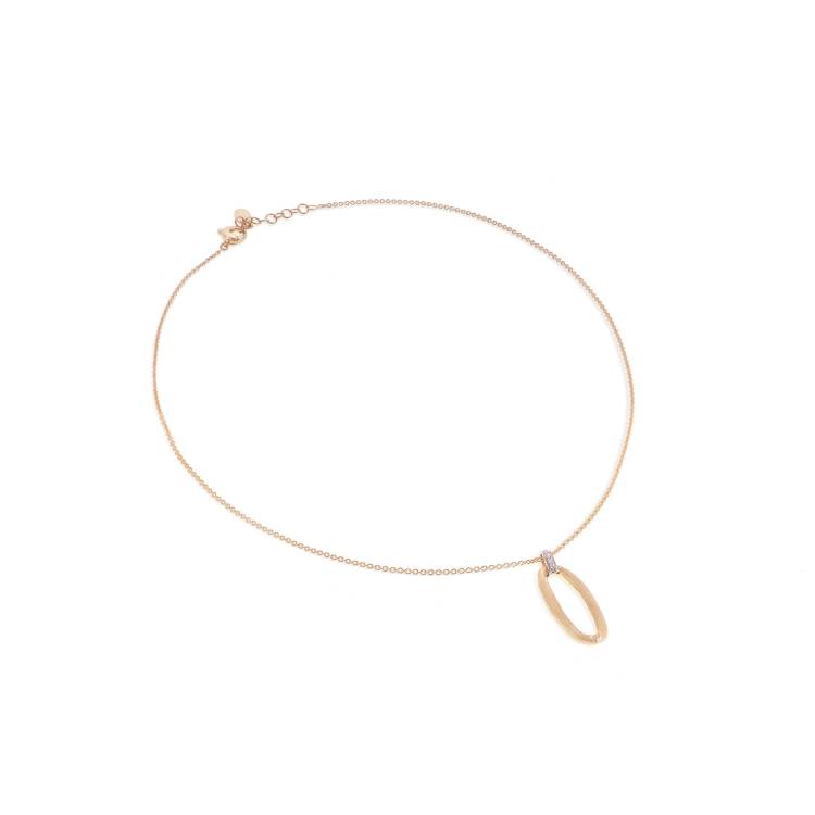 Marco Bicego Jaipur Link 18ct Yellow Gold Diamond Necklace