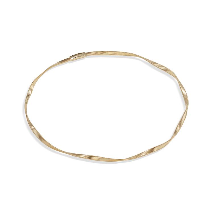 Marco Bicego Marrakech Supreme 18ct Yellow Gold Necklace - Option1 Value Yellow Gold
