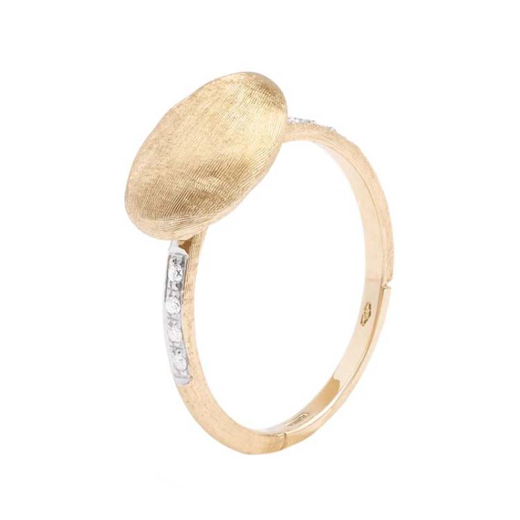 Marco Bicego Siviglia 18ct Yellow Gold Diamond Ring - S