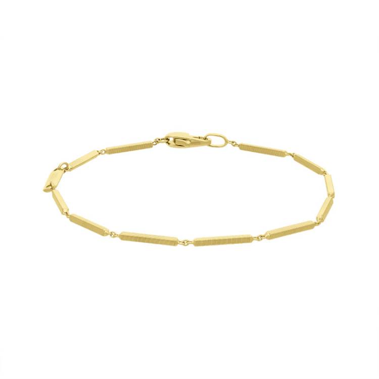Marco Bicego Uomo 18ct Yellow Gold Unisex Link Bracelet - 20.5cm