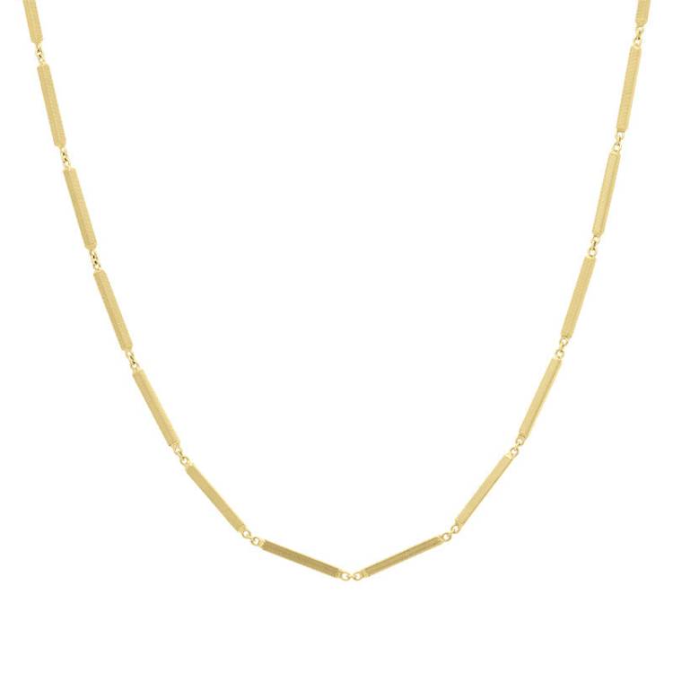 Marco Bicego Uomo 18ct Yellow Gold Unisex Link Necklace - 55cm