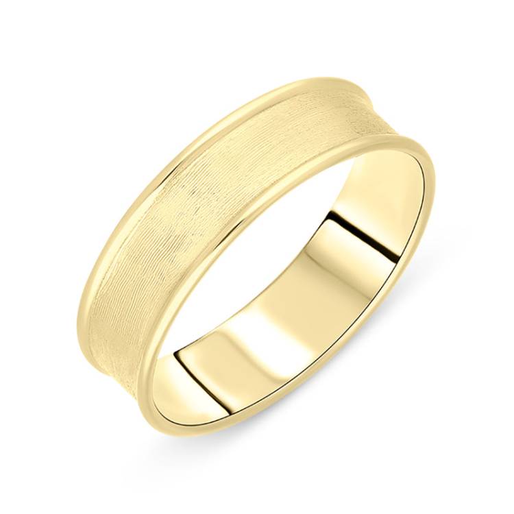 Marco Bicego Uomo 18ct Yellow Gold Unisex Thin Ring - S