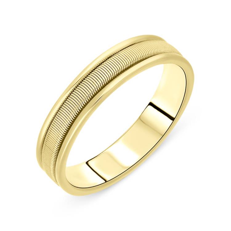 Marco Bicego Uomo 18ct Yellow Gold Unisex Thin Ring - N