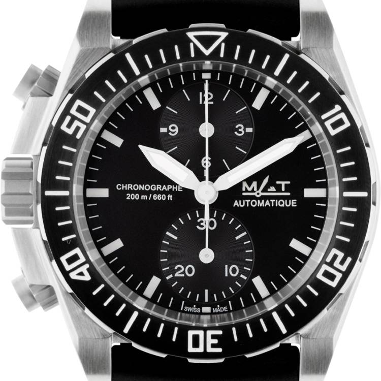Mat Watch Aviation Chrono - Black