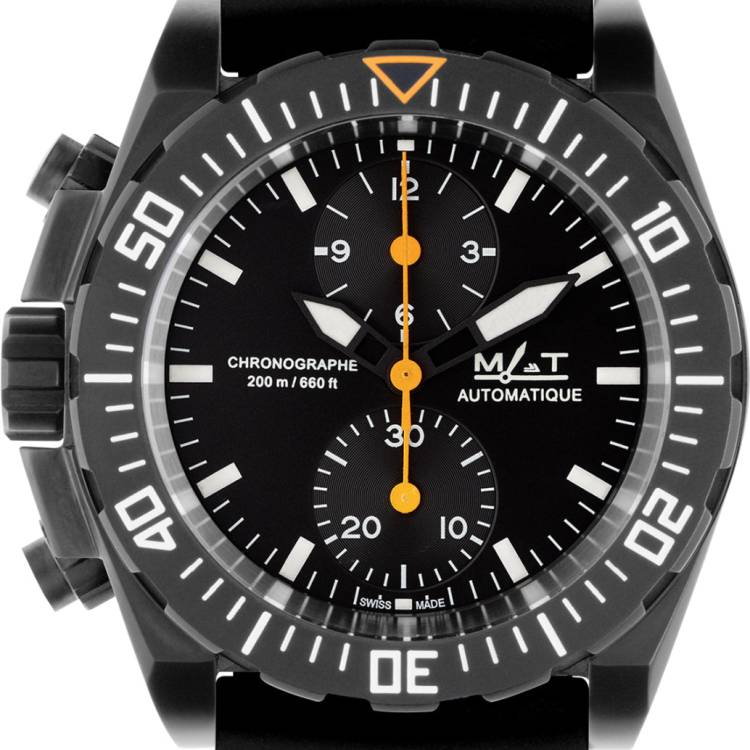 Mat Watch Aero Chrono - Black