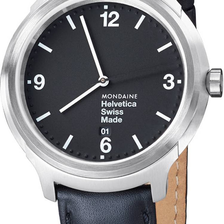 Mondaine Watch Helvetica No1 Bold 43 D