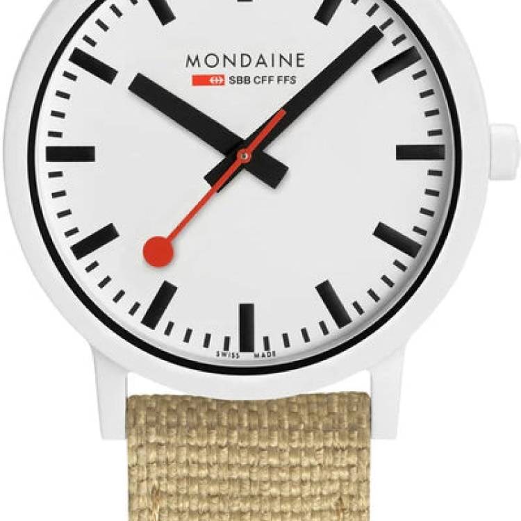 Mondaine Watch Essence White D