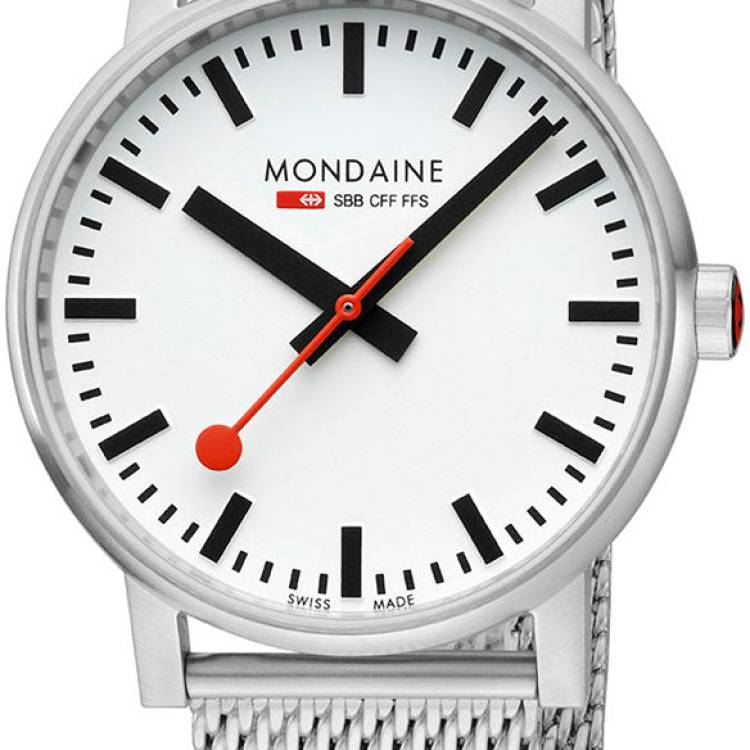 Mondaine Watch Evo2 White - White