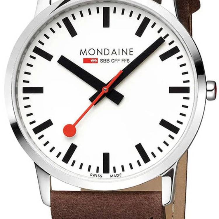 Mondaine Watch Simply Elegant - White
